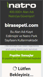 Mobile Screenshot of birasepeti.com